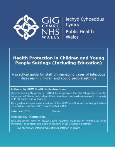 Nhs Protection New health protection/ infection prevention guidance for childcare ...